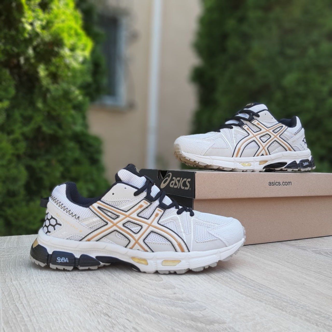 Жіночі кросівки Asics Gel Kahana 8 Женские кроссовки Асикс бежевые