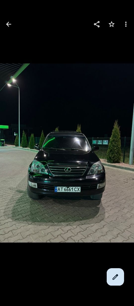 Продам LEXUS GX 470 , чорний колір