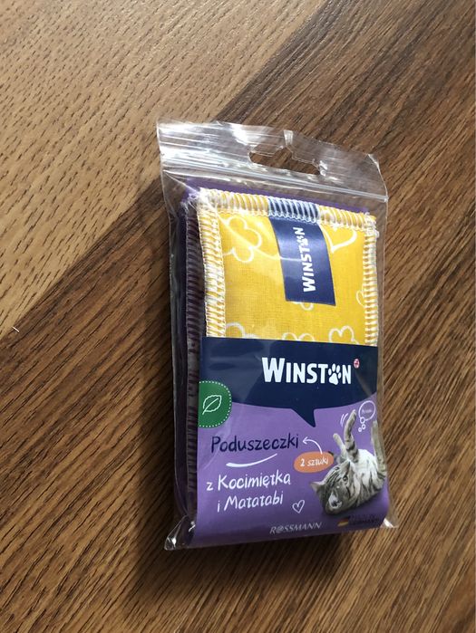 Poduszeczki dla kota z kocimiętką matatabi 2 szt winston