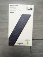 Logitech Key-to-Go bezprzewodowa klawiatura do Ipada QWERTY Granatowa