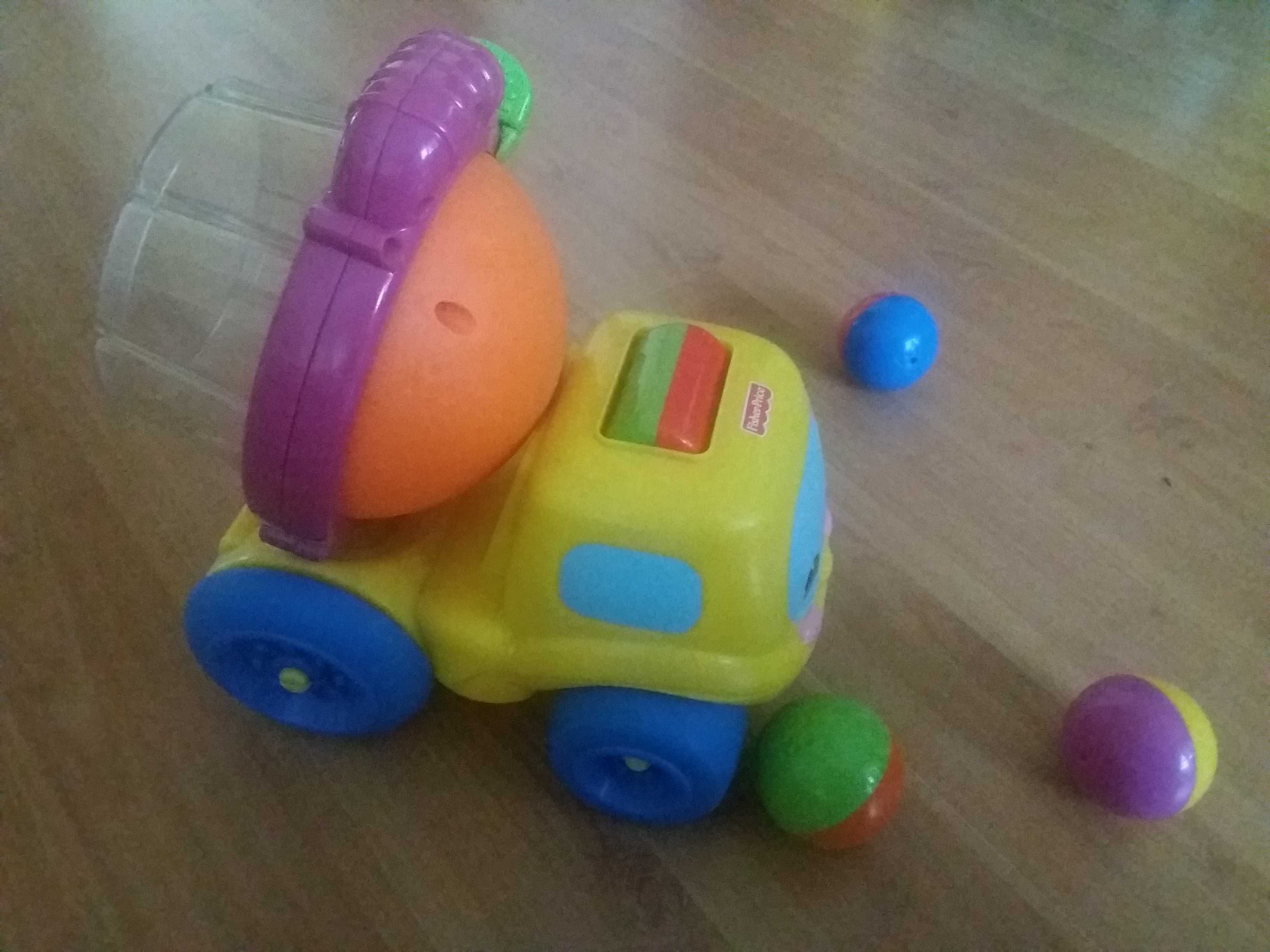 Betoniarka,autko Fisher Price dla malucha!