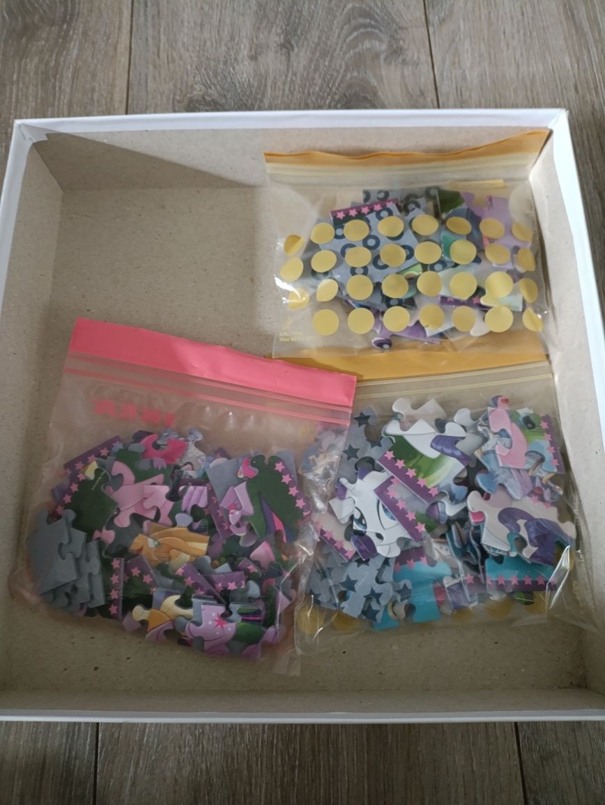 Puzzle My Little pony+ maskotka Rainbow Dash