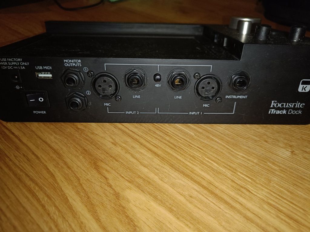 Focusrite iTrack Dock uszkodzony