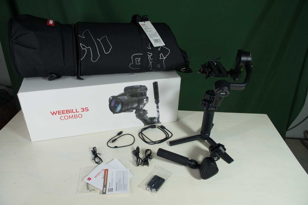 Gimbal Profissional Zhiyun Weebill 3S Combo