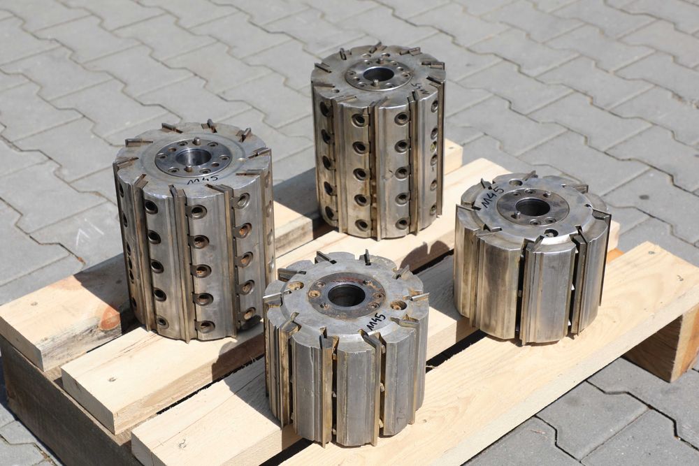 Zestaw głowic aluminiowych 203x230x45 i 203x150x45 mm Z10 HYDRO