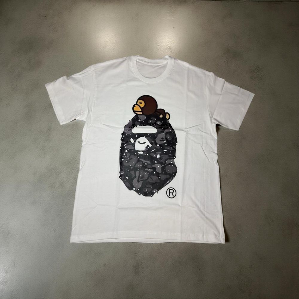 Мужские футболки BAPE A Bathing APE  Baby Milo Camo унисекс Бейп