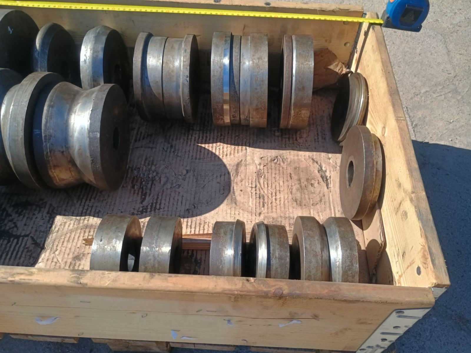 rolki profile do giętarki 40mm walcarki zginarki zestaw 19 elementów