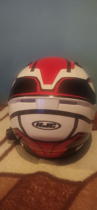 Kask HJC-CS15+ Kamera GoPro hero 5 + Intercom maxto M2+Rękawice Tschul