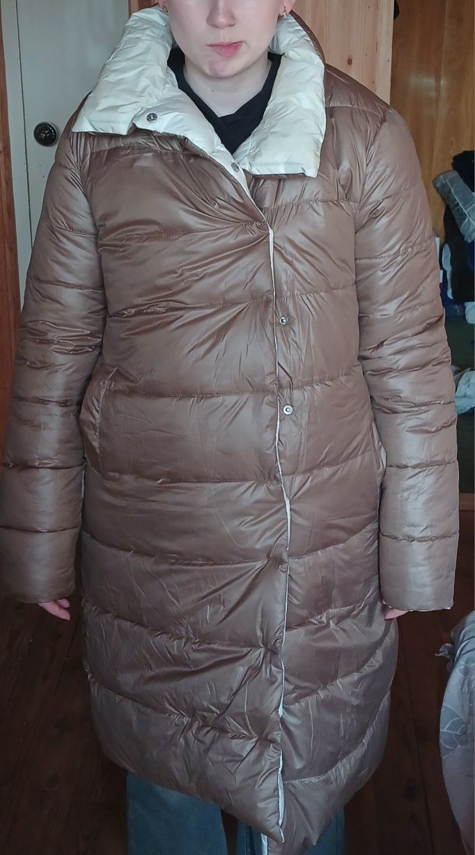 Пальто зимове двохсторонне