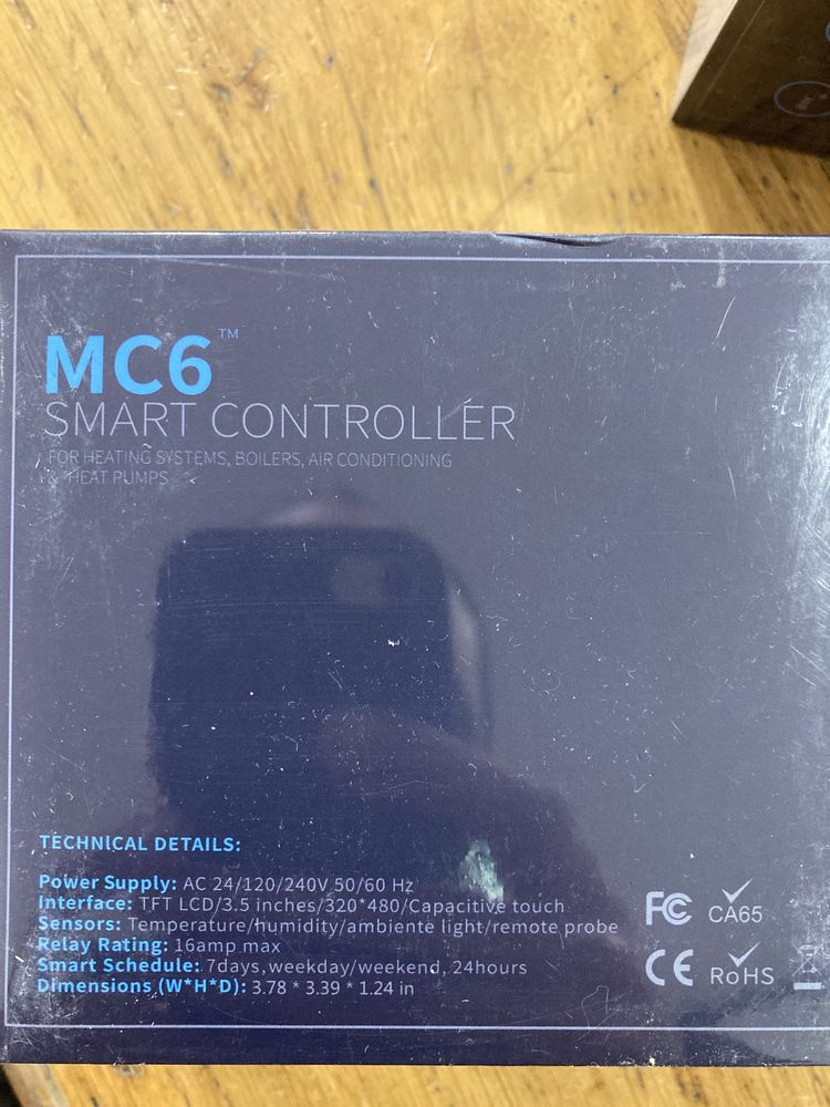 Controlador wi fi digital touch MC6 Smart Controller Alexa - Novo