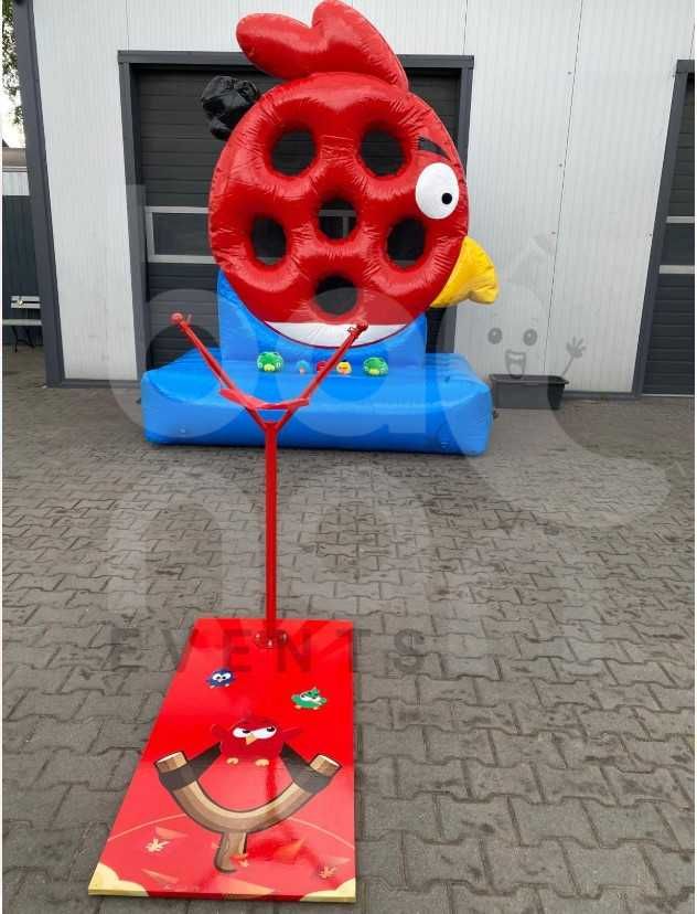 Dmuchaniec gra celnościowa Angry Birds, dart z procą, nowe