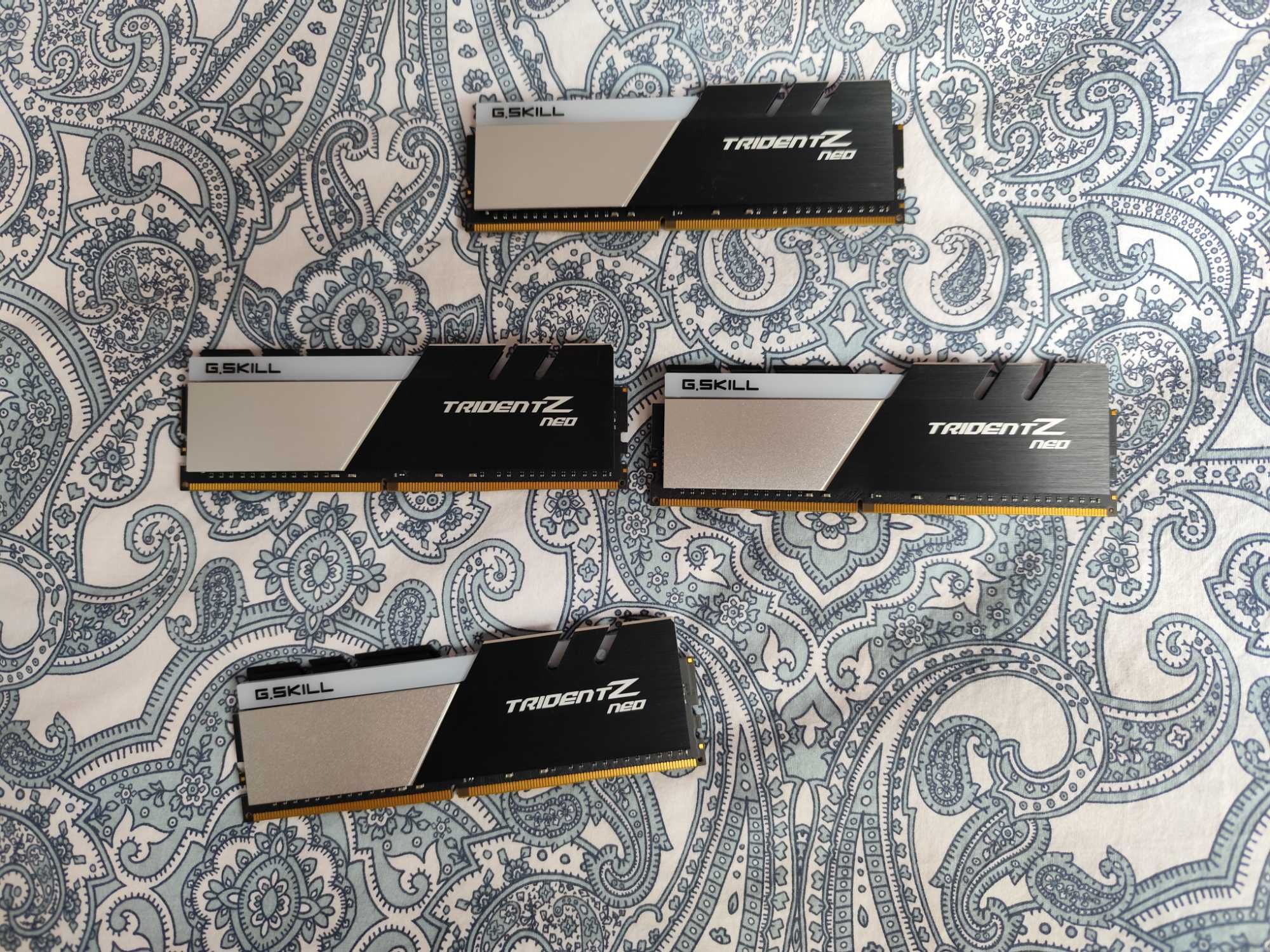 G.Skill RAM DDR4 TRIDENT Z NEO CL18 3600MHz 32GBx4=128GB