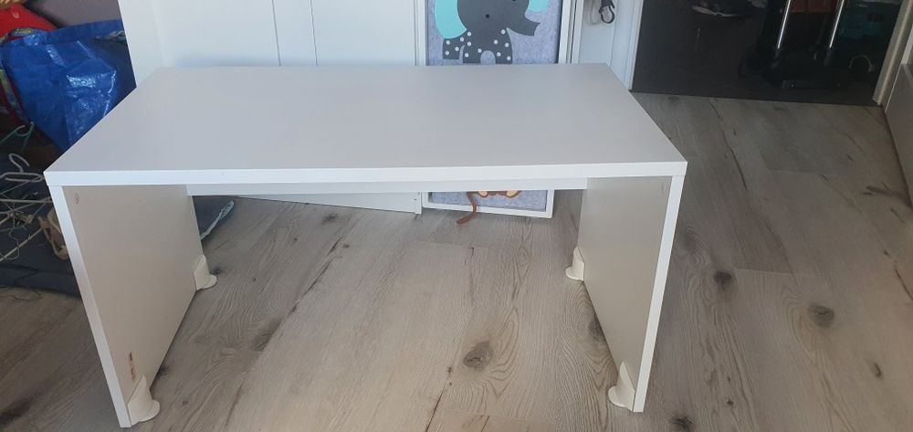 Ławka/ biurko dla dziecka Smastad, biała 90x50x48
