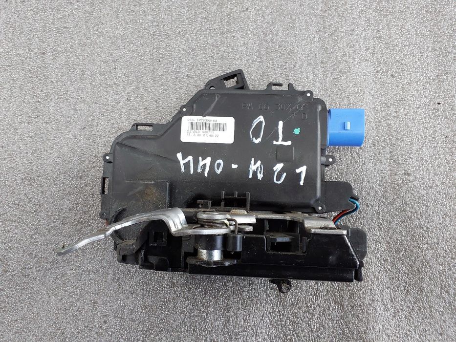 Fechadura / fecho porta trás direito SKODA Fabia II Break (545, 5J)