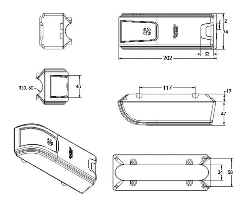 Puszka pod sterownik rower elektryczny, hulajnoga itp