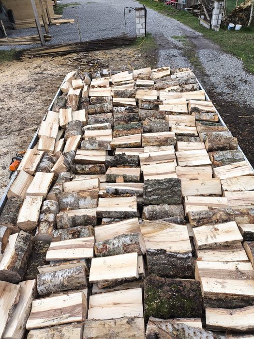 Drewno kominkowe / opałowe dąb brzoza sosna