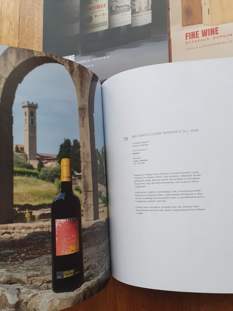 NOWE katalogi DESA Fine Wine 3 szt. Bordeaux Burgundia Toskania wino