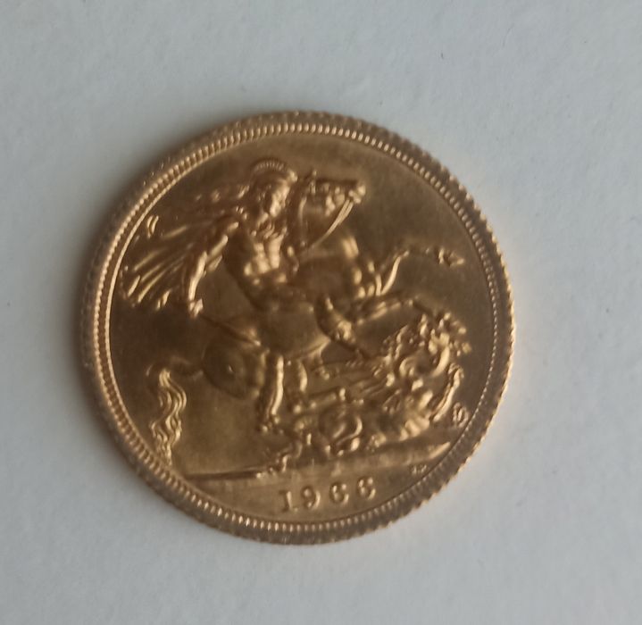 Moeda ouro libra
