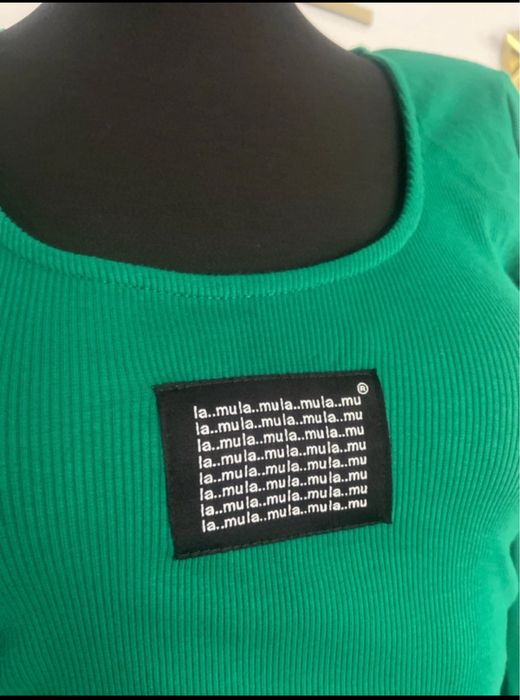 Sukienka zielona długa La..mu