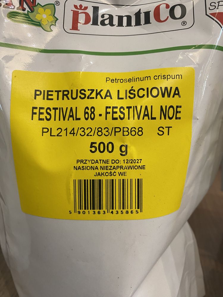 Pietruszka naciowa Festival 68 ( 3kg)