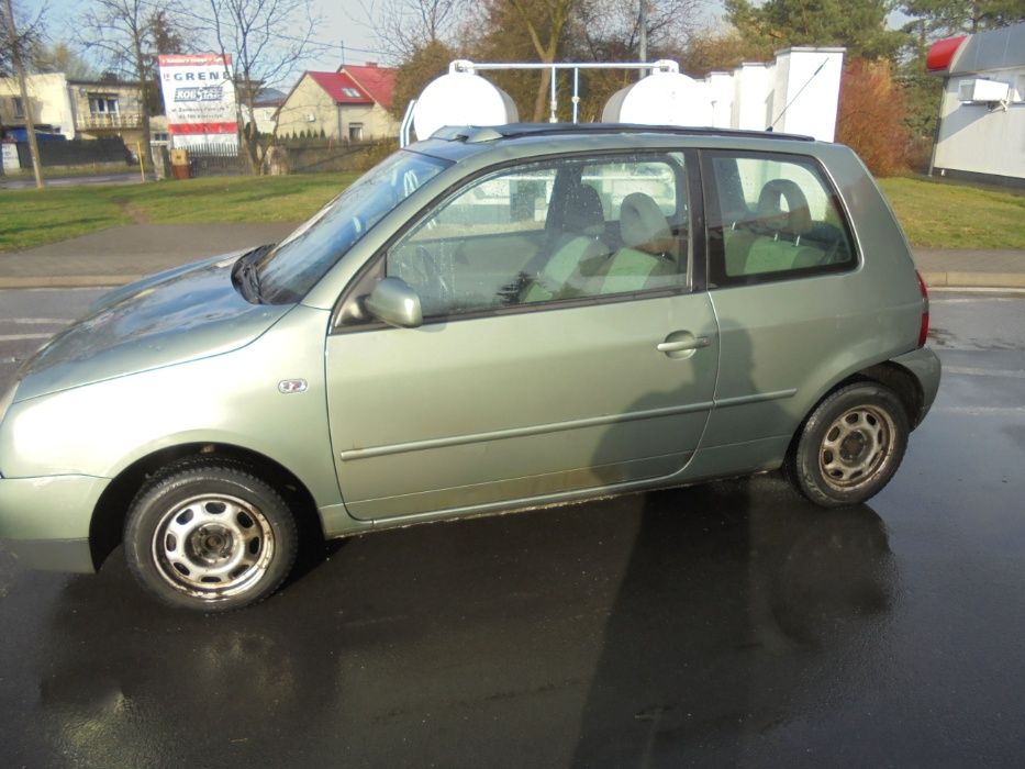 Volkswagen Lupo 1.4 mpi przeznaczony na części, zielony metalik