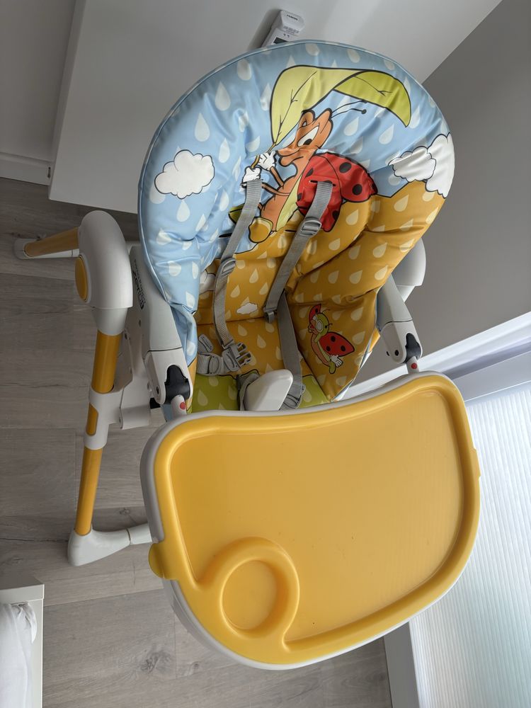 Fotelik krzeselko do karmienia jedzenia peg perego prima pappa zero 3