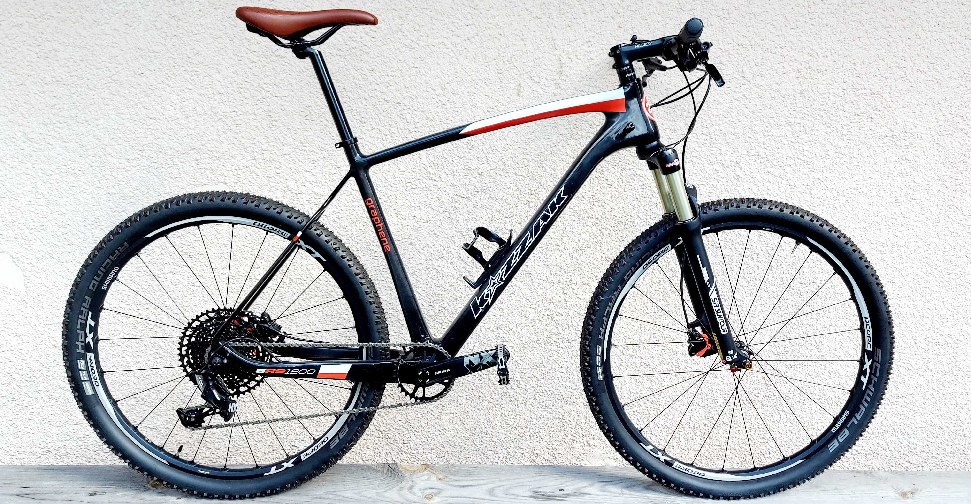 Rower górski MTB 27,5 cala Sram NX rama karbonowa lekki rower