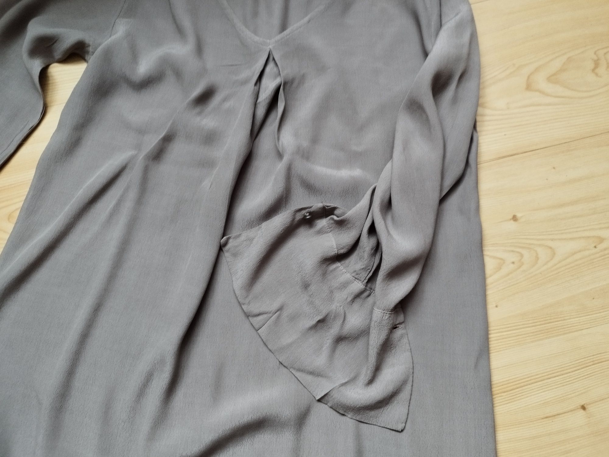 Włoska sukienka tunika rayon XL
