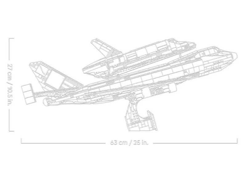 LEGO 10360 Літак-носій шатла ICONS  ЛЕГО 10360