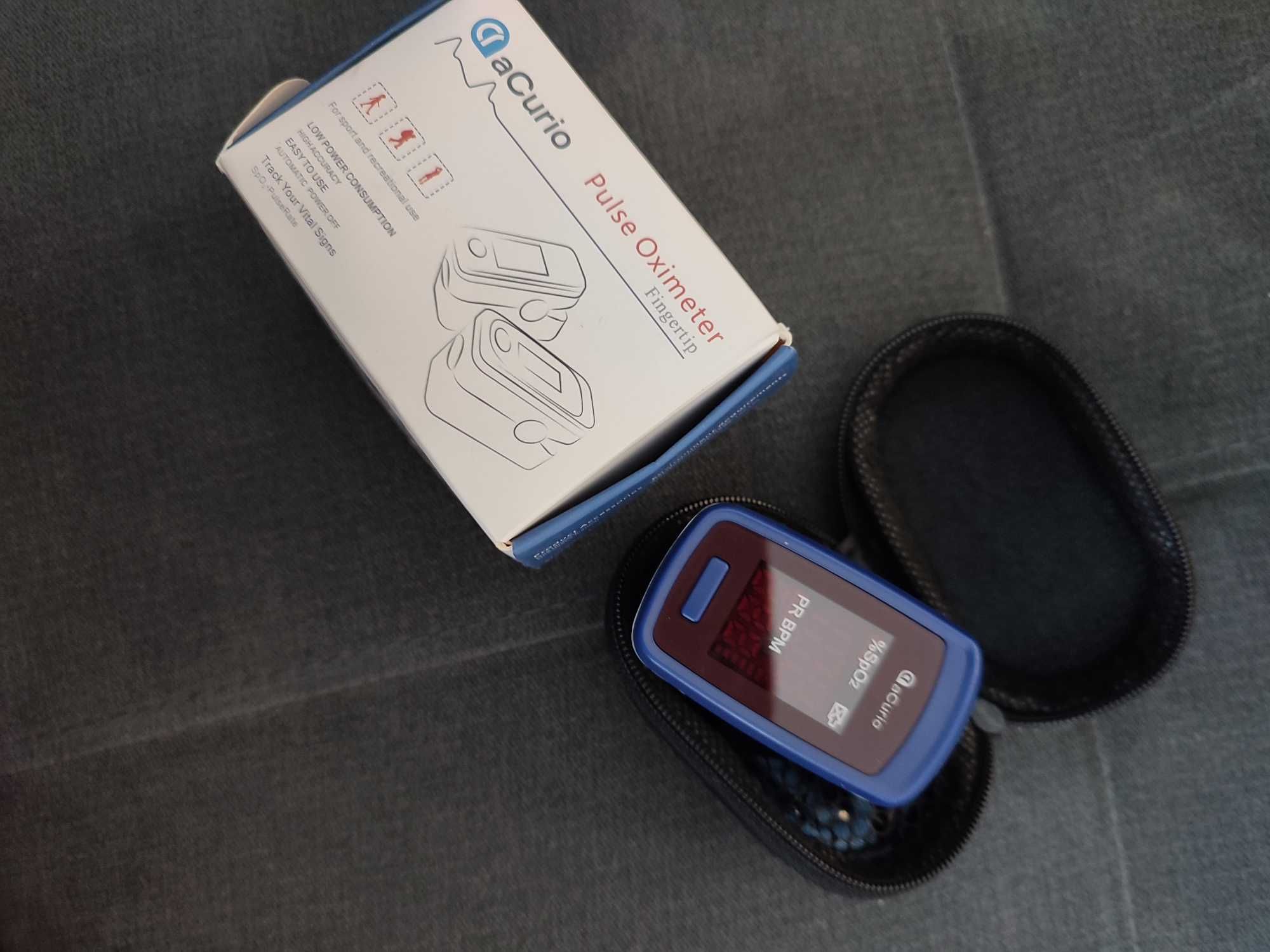 Pulsoksymetr do mierzenia tlenu we krwi aCurio pulse oximeter