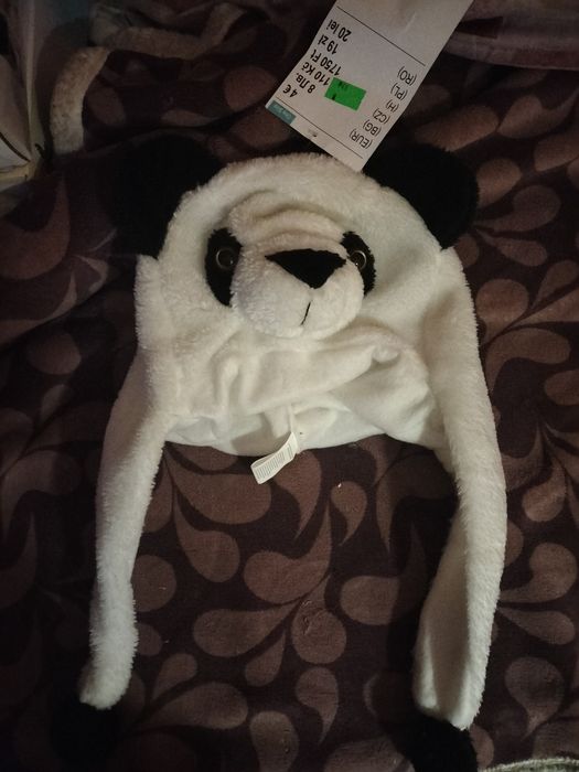 Czapka szalik 2w1