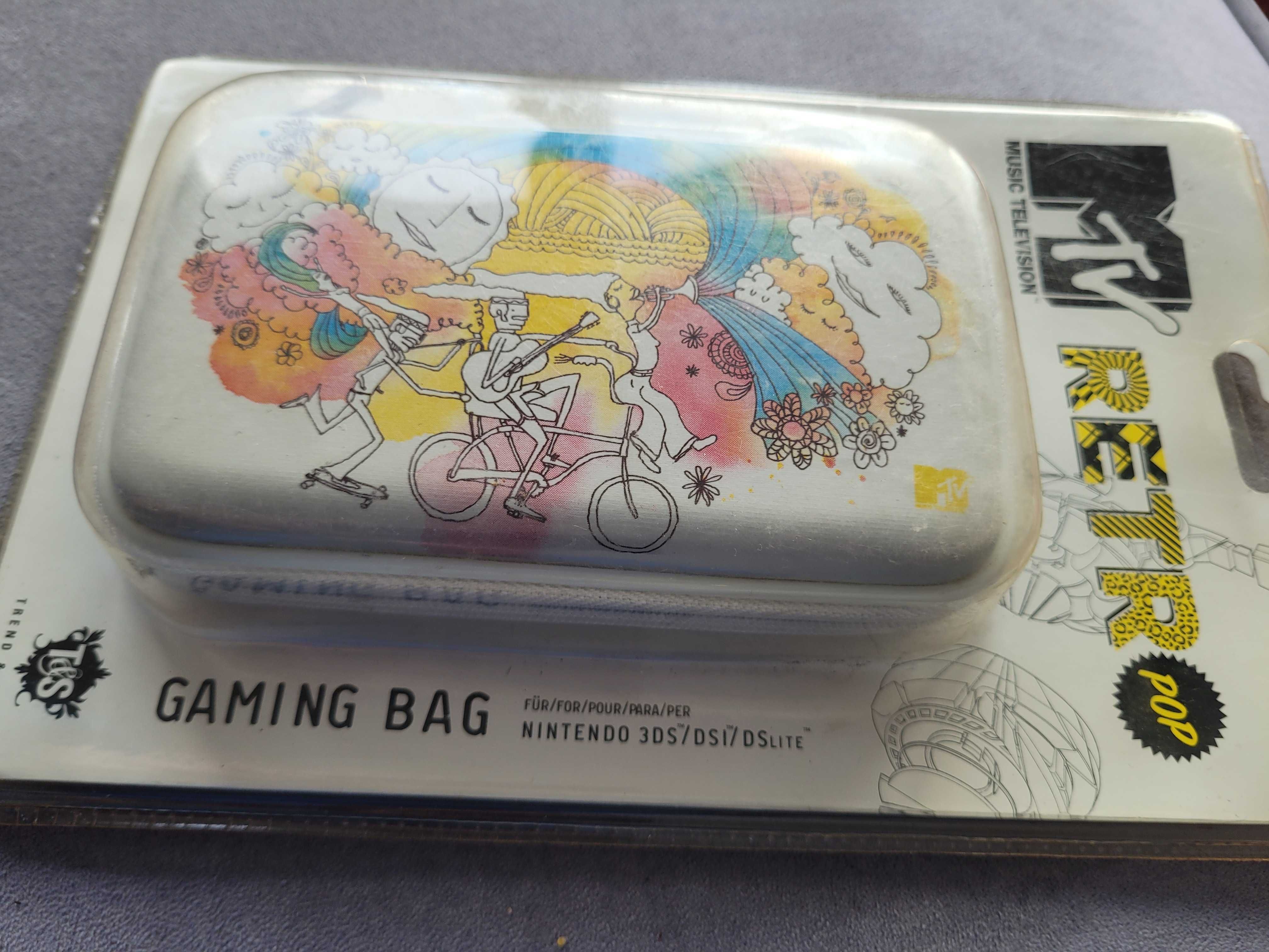 Nowy pojemnik gaming bag MTV retro Nintendo 3ds/dsi/dslite kolekcja