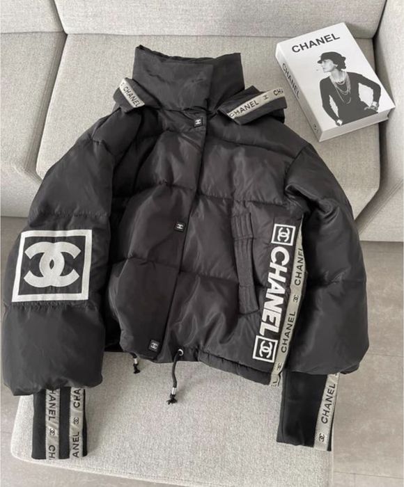 Куртка жіноча пуховик chanel