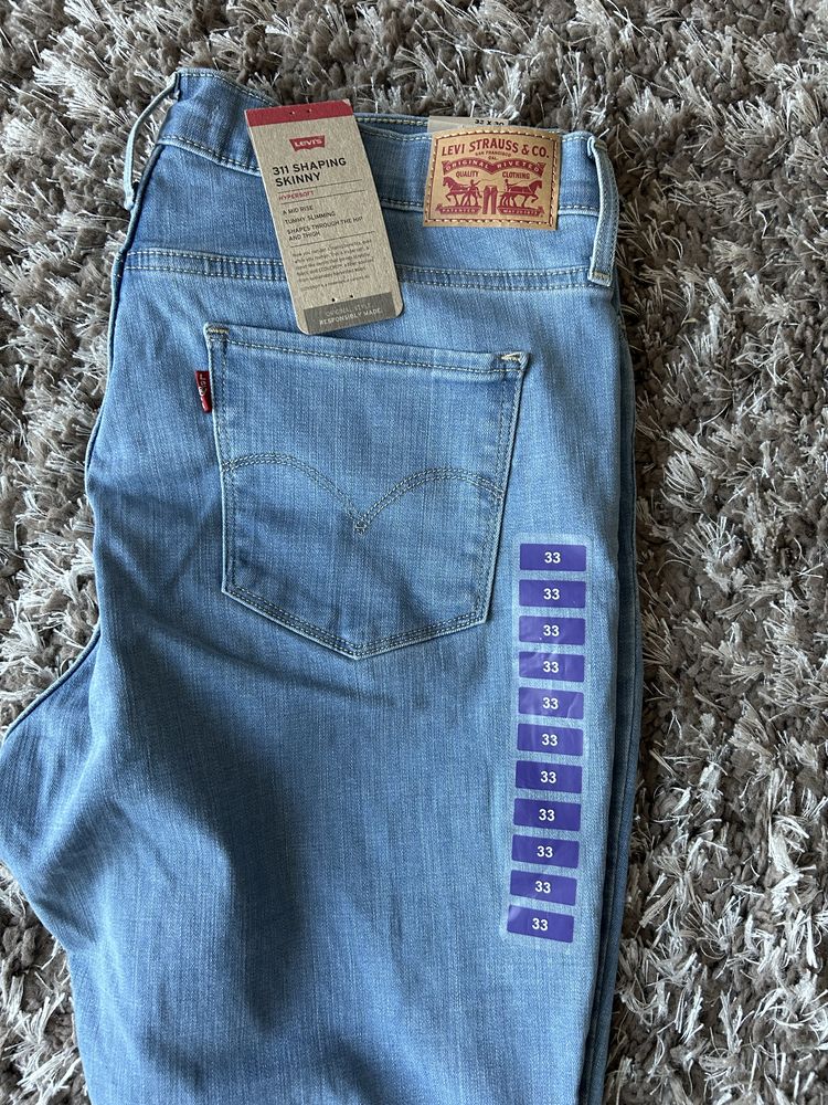 Нові оригінальні джинси Levi’s 311 shaping skinny