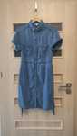 Sukienka szmizjerka midi lyocell od H&M, r. XS