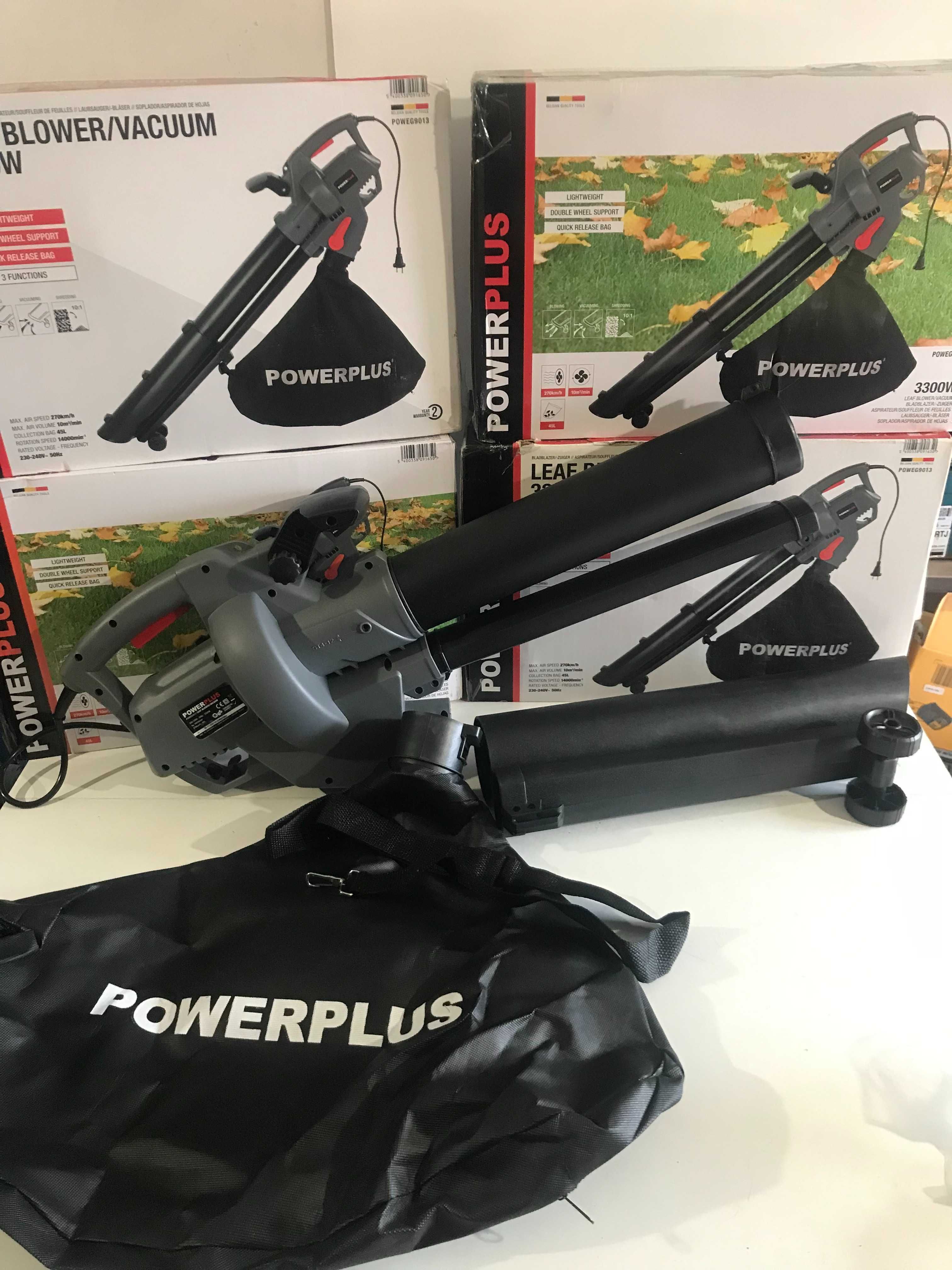 Електрична повітродувка-пилосос Powerplus EG POWEG9013 3300 Вт