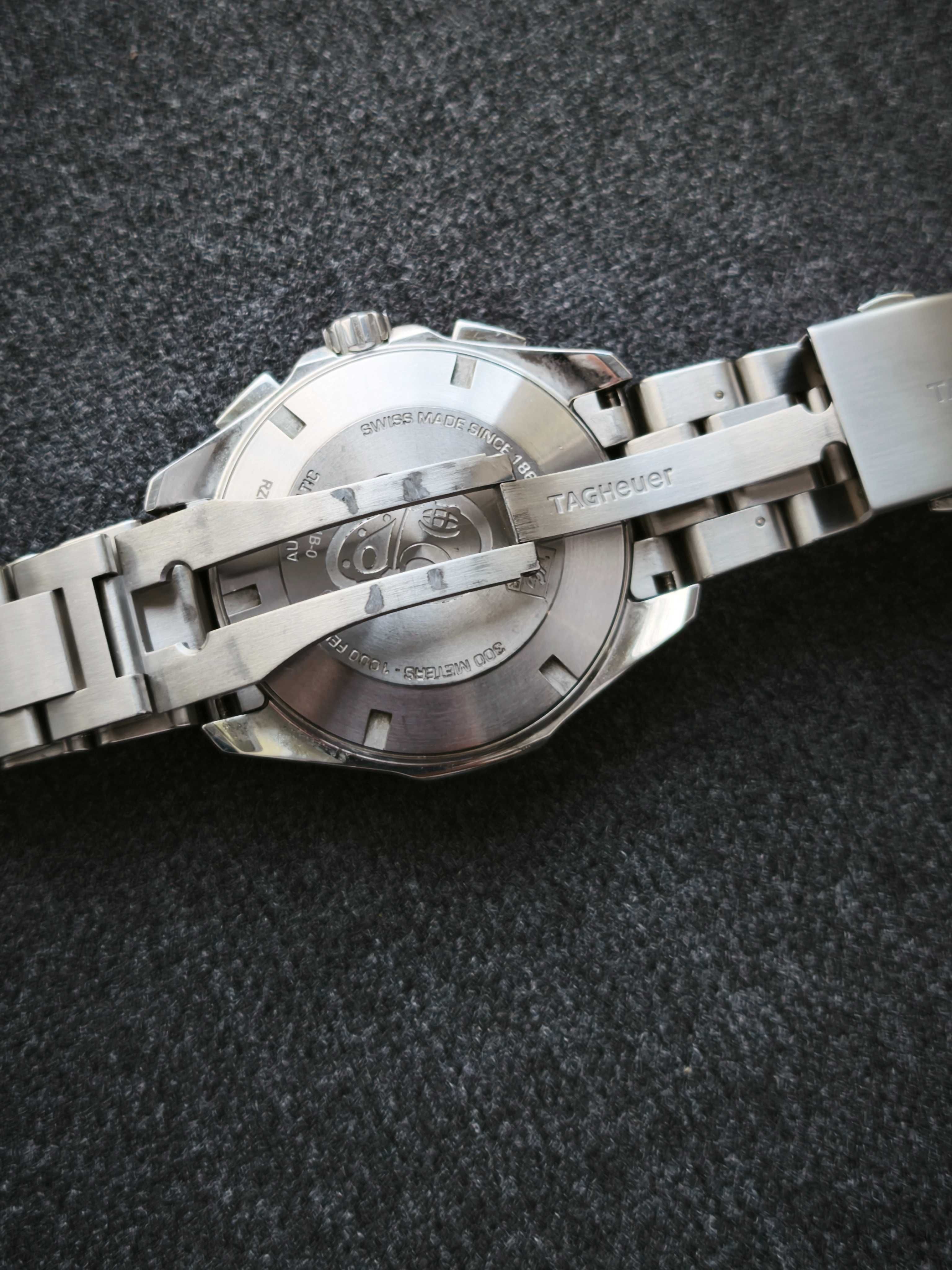 Tag Heuer Aquaracer 300M, bransoleta, pełny zestaw