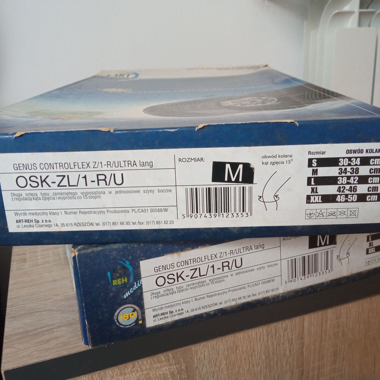 Orteza ortopedyczna stawu kolanowego