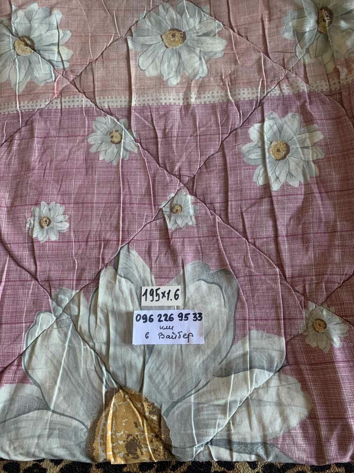 Покрывало одеяло накидка на кровать диван / евро