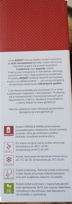 Kubek termiczny Gerlach