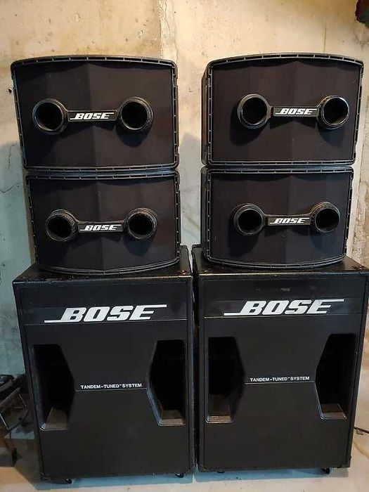 pa bose 4 graves 4 topos e amplificaçao excelente estado