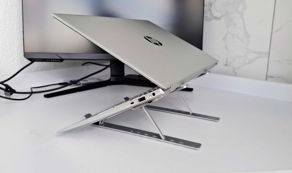 Підставка алюмінієва ноутбука планшета подставка Laptop Stand (сірий)