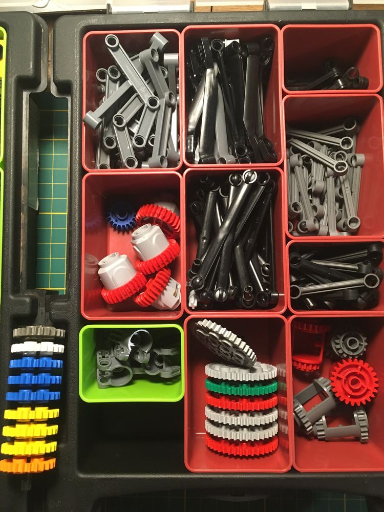 Lego Technic amortyzatory silownik zebatka dyferencjał ciegno listwa
