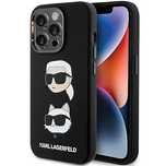 Etui Karl Lagerfeld Silicone Karl&Choupette Head na iPhone 15 Pro Max