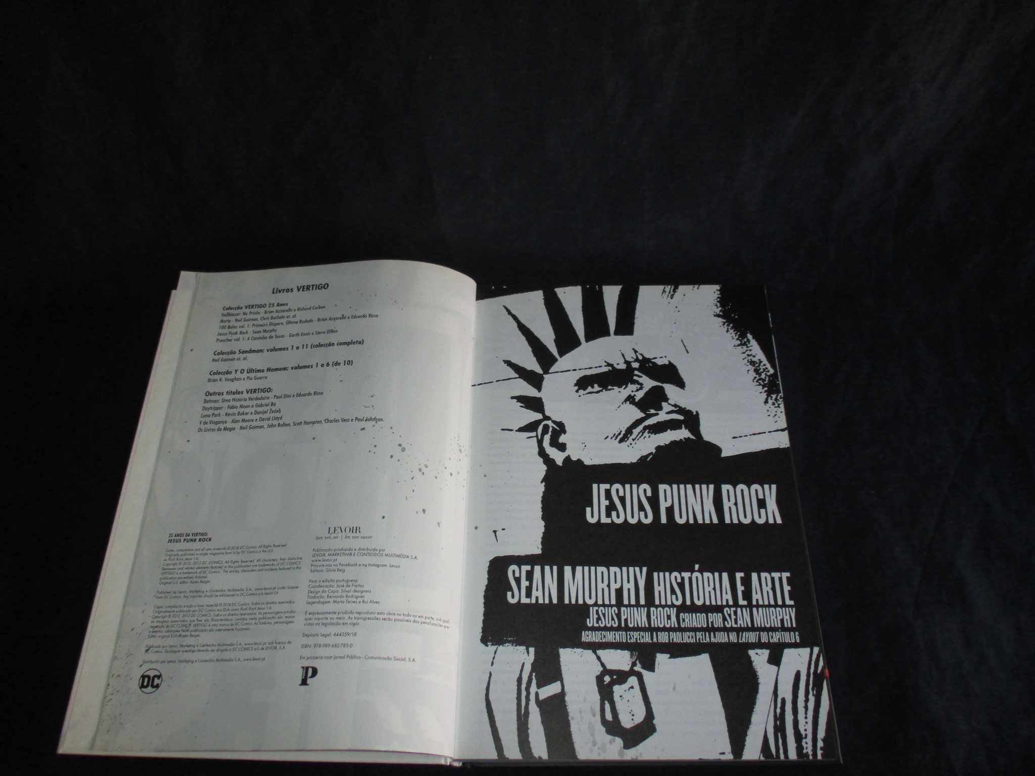 Livro Jesus Punk Rock Sean Murphy