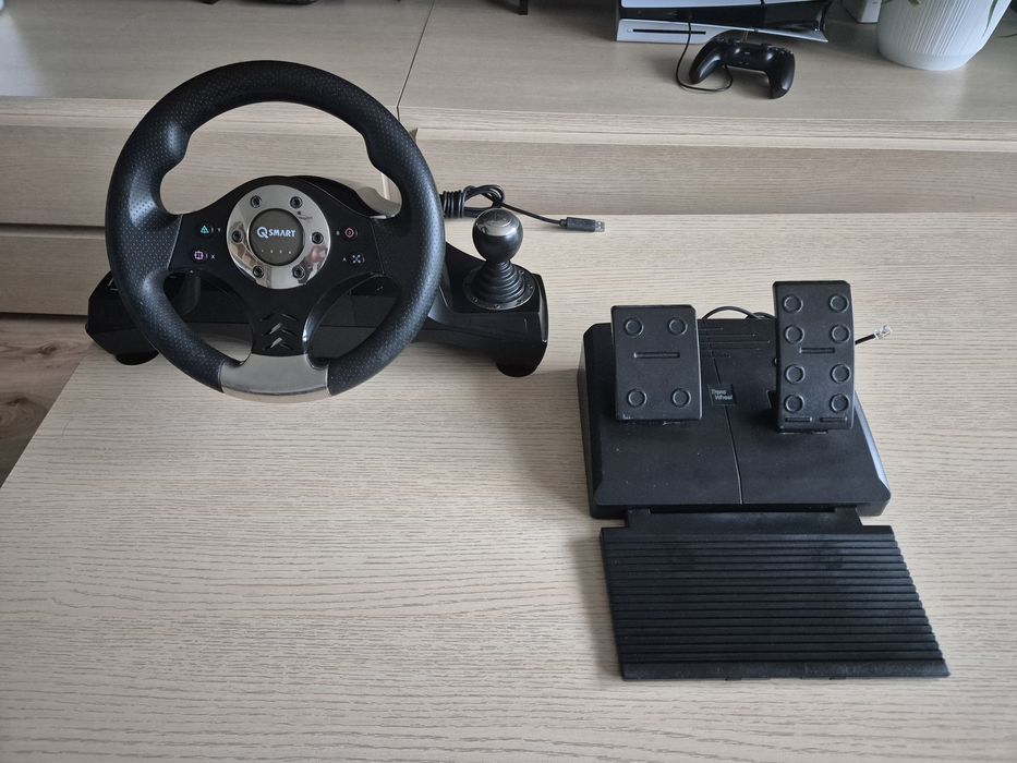 Kierownica, kontroler PS, Xbox, PC