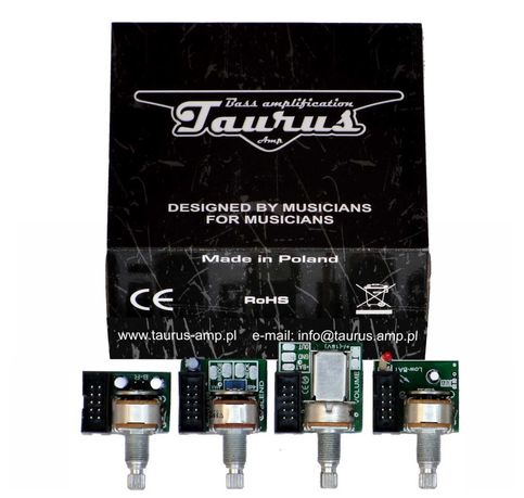 Elektronika do gitary basowej Taurus TM2 Basic set.