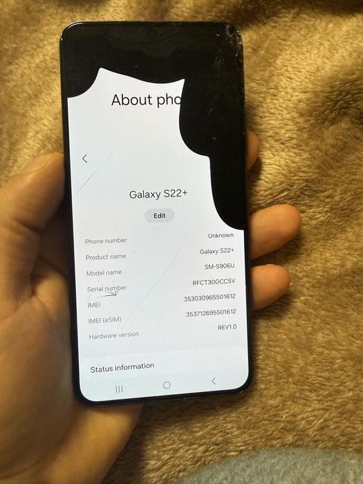 Samsung s22 plus 256gb