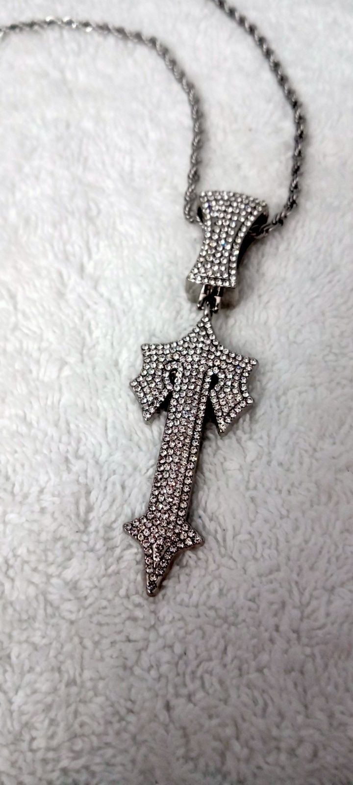 Naszyjnik chain trapstar stylowy vintage retro y2k modny