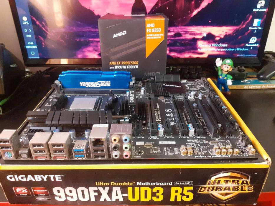 KIT GAMER: Placa mãe + Processador + 16gbRAM